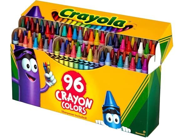 Crayola Crayons - 96-Per Box