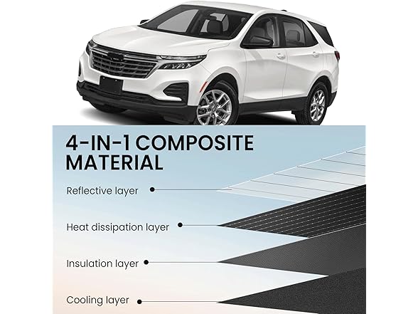 Chevy Equinox Windshield Sun Shade