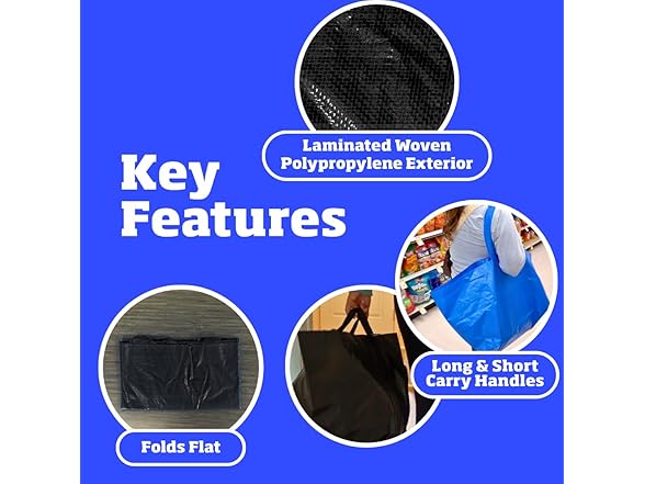 DURASACK Haul-It-All Extra-Large Reusable Shopping Bag