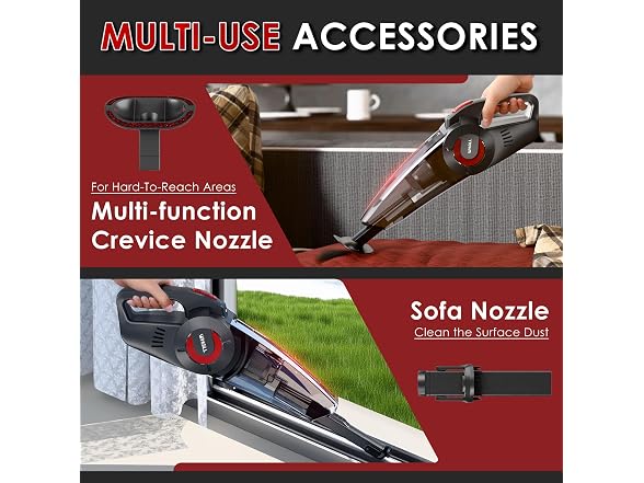 whall Handheld Cordless Car Vacuum