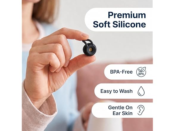 VOTTOUCC Side Sleeper Ear Plugs, 35dB