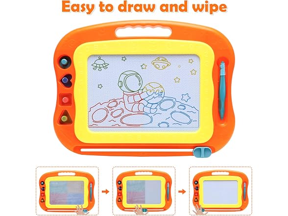 BABLOCVID Magnetic Doodle Board