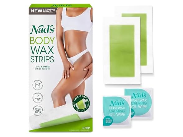 NAD S Nads Hair Removal Facial Strips 24 Count