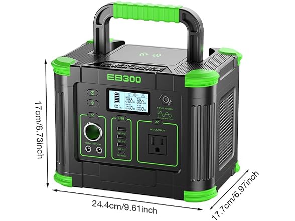 GRECELL 300W Portable Power Station