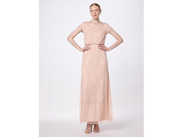 Adrianna Papell Women's Short Sleeve