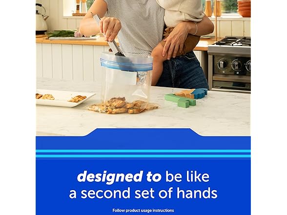 Ziploc Ziploc Freezer Bags with New Grip 'n Sea