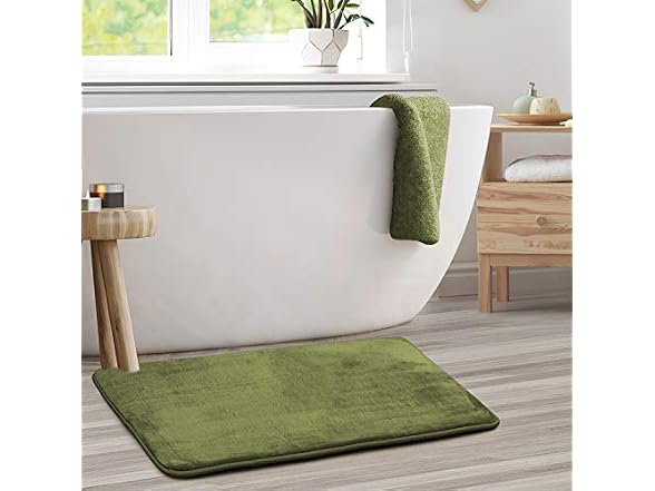 Clara Clark Bath Rug 32" x 20"- Rugs, Memory