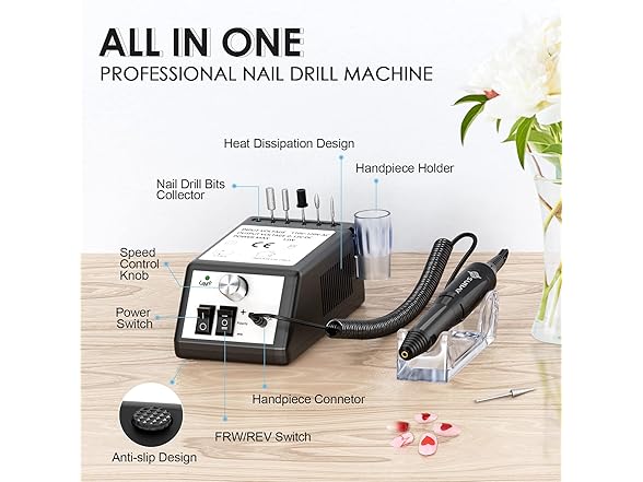 Professional Electric Nail Drill Machine