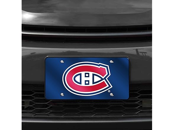 Canadiens License Tag Metal
