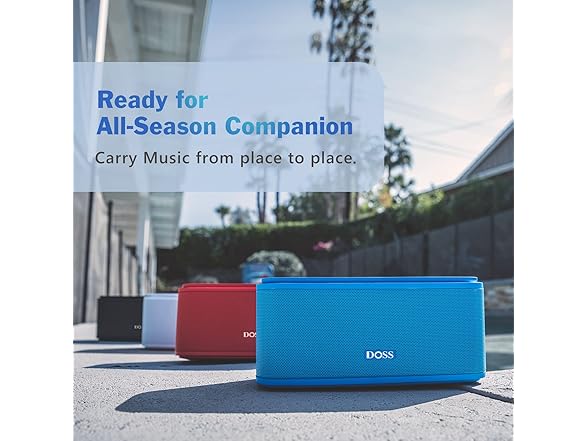 DOSS SoundBox Touch Wireless Bluetooth Speaker