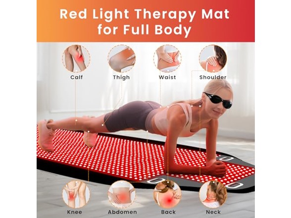 Oiameen Red Light Therapy Mat Full Body