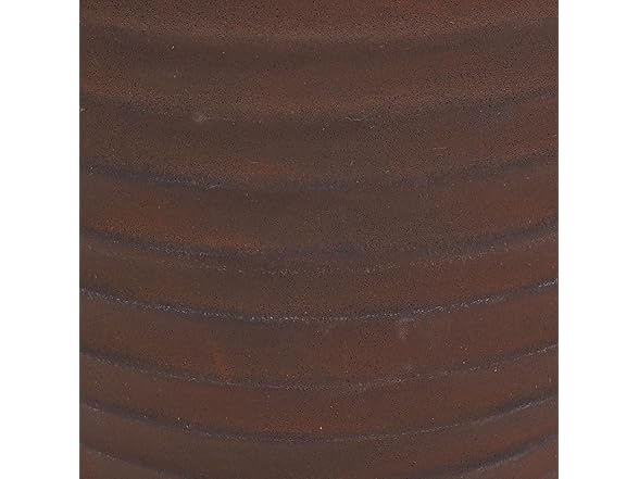 Sunnydaze Ribbed 16" Outdoor Plant Pot Set of 2