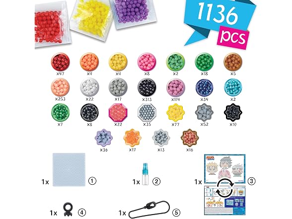 Aquabeads - Naruto Shippuden Keychain Craft Kit