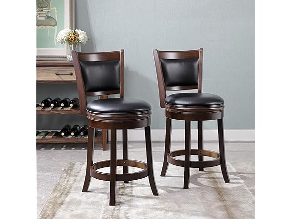 Ball & Cast Swivel Counter Height Barstool Set of 2