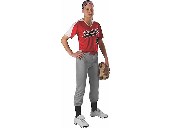 Alleson Women's Fastpitch Pant Char (M)