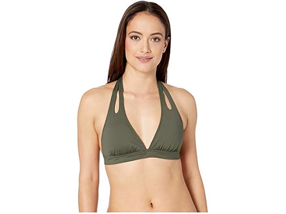 La Blanca Women (12) Island Goddess Halter Bra
