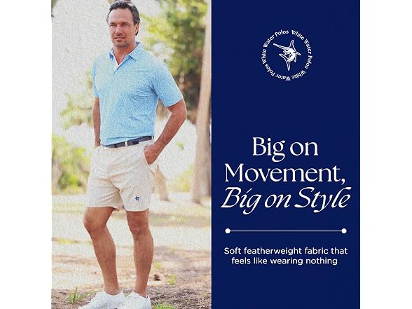 White Water Coast Men Polo
