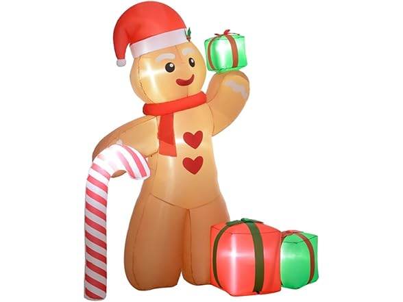 CIGEGE 8ft Gingerbread Man