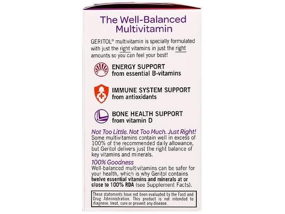 Geritol Multivitamin Nutritional Support