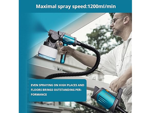 TILSWALL Shark 800 Paint Sprayer Blue
