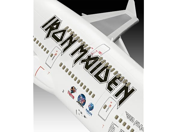 Revell Boeing 747-400 Iron Maiden, Unbuilt/Unpainted Plastic Model Kit