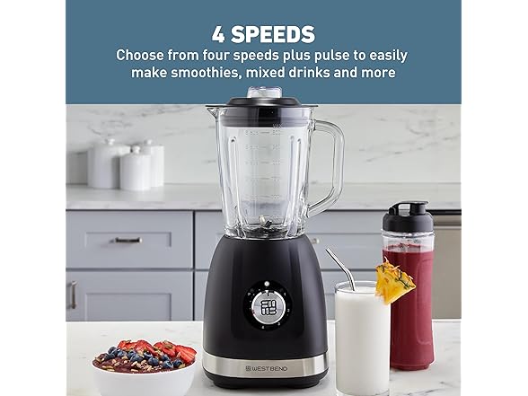 West Bend Blender with 48-Ounce Blending Jar