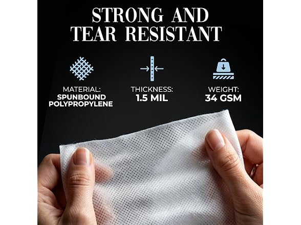 Pack of 5 Anti-Scratch Pouches, 9" x 12"