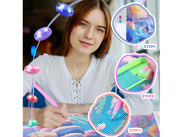 QAZWSX DIY 5D Diamond Painting by Number Kits - Gallery 6