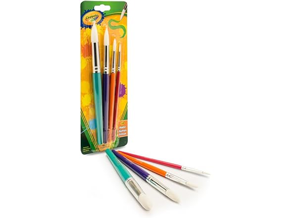 Crayola Paint Brushes 4ct