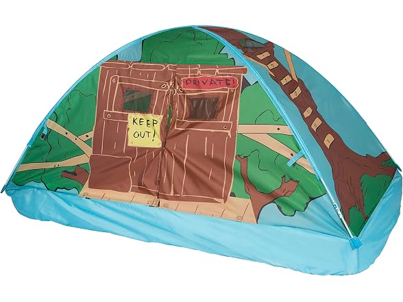 Pacific Play Tents 19790 Kids Tree House Bed Tent Playhouse