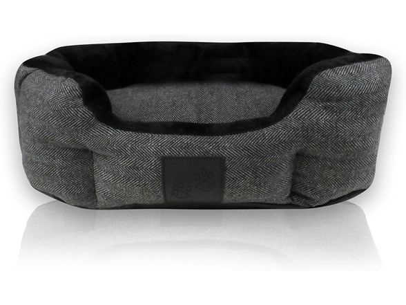 Charcoal Herringbone