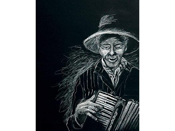 Sax Black Drawing Paper, 105 lb, 19-1/2 x