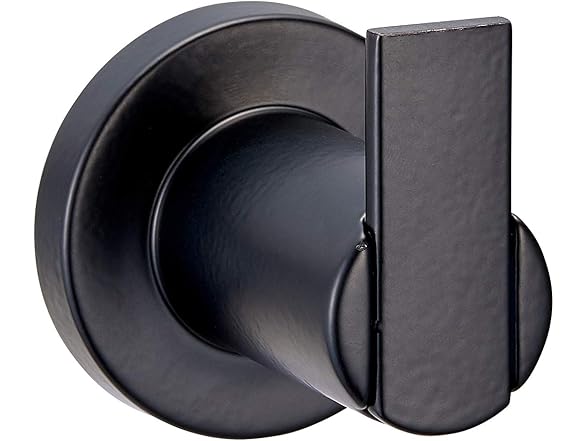 Design House Eastport 4-Piece Bath Accessory Set, Matte Black
