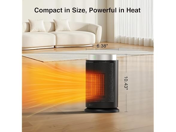 ZAFRO ZAFRO Space HeaterUltra Quiet Portable