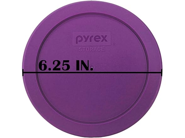 Pyrex 7201-PC Round 4 Cup Storage Lid for Purple)