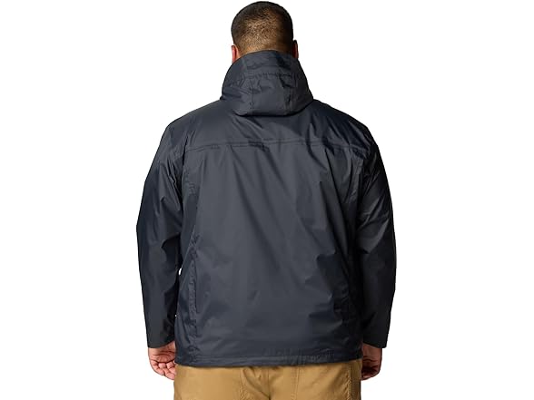 Columbia Mens II Rain Jacket, 1X & 2X
