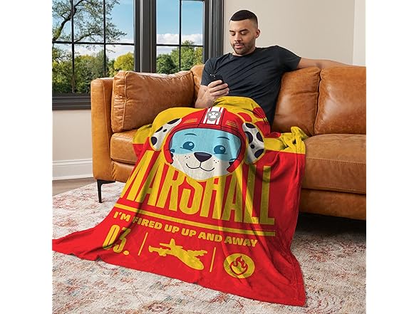 Nickelodeon Paw Patrol Officially Licensed Marshall Fired Up