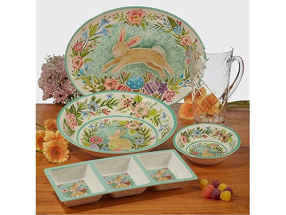 Easter 22Oz Melamine All Purpose Bowl 6Pk