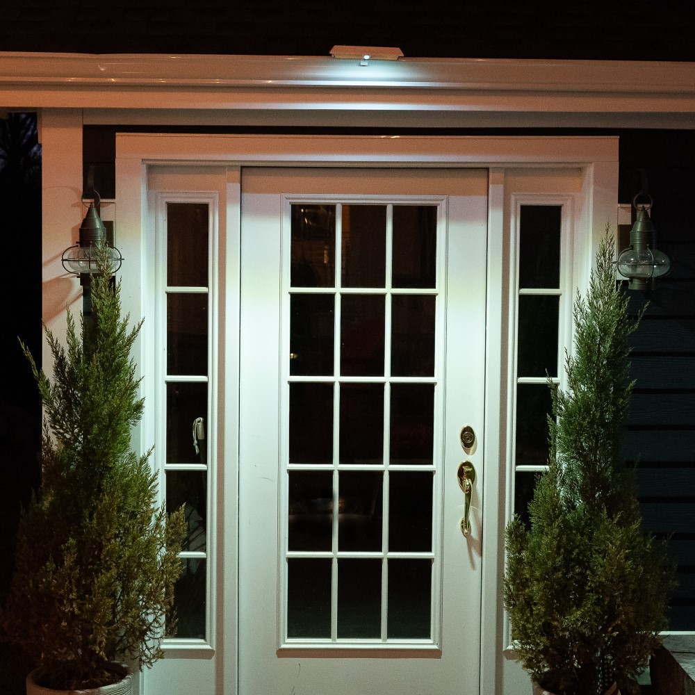Solar Motion Detector Outdoor LED Lights - 2 Pack - Gallery 12
