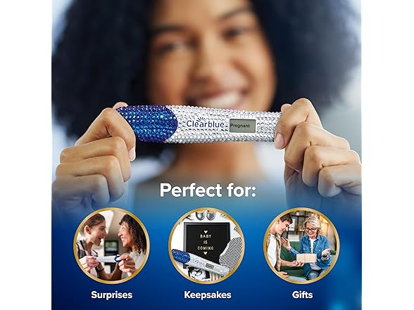 Clearblue Bedazzled Pregnancy Test 1ct