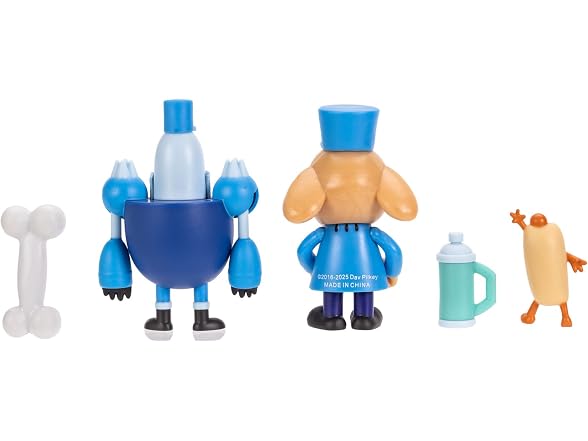 Dog Man 2.5" Figure Book Reveal Playset
