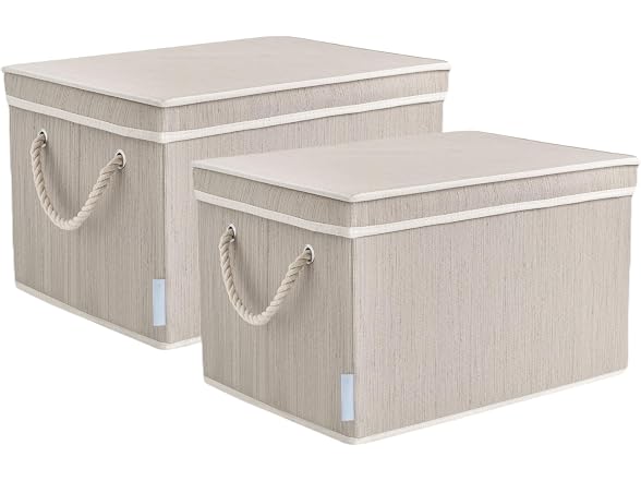 JS HANGER Storage Bins 2PK