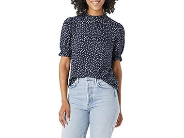 $5.99, Was $13.90, 56% Off! AE Womens Fluid Twill Puff Shirt dealfomo