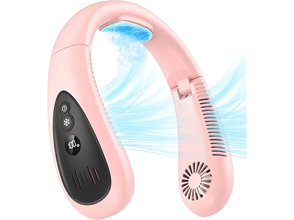 GAITIR  Neck Air Conditioner- Pink