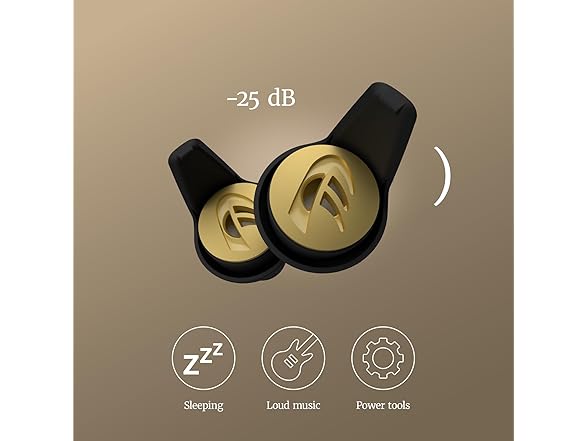 Dynamic ear filter -25 dB Earplugs