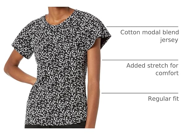 Amazon Essentials Women Classic Cape Open T-shirt