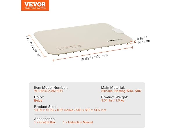 VEVOR Electric Warming Tray, Food