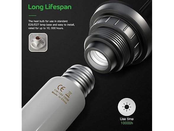 Simple Deluxe Simple Deluxe 150W 2 Pack Ceramic Heat E