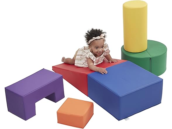 ECR4Kids SoftZone Crawl and Climb Playtime Playset