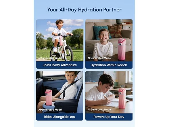 WATERH BOOST Kids Smart Water Bottle
